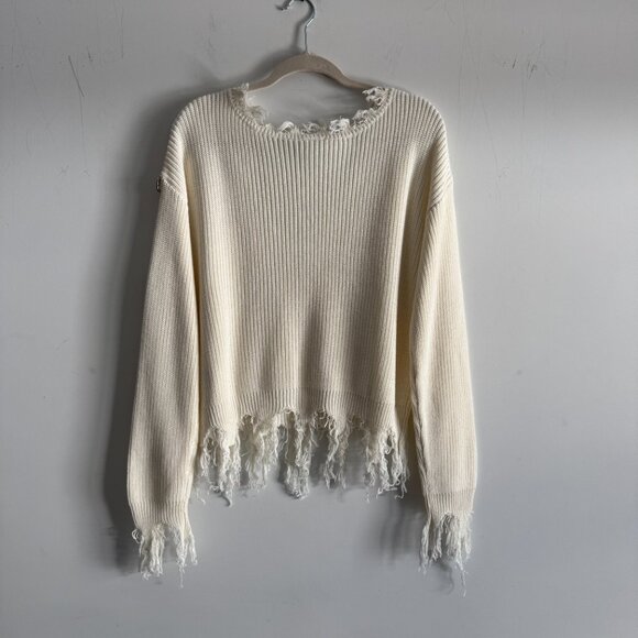 Steele Cream Montreux Sweater NWT, Size M - Picture 10 of 17